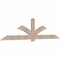 Ekena Millwork Redmond Smooth Timber Gable Bracket, Douglas Fir, 108"W x 27"H x 1 1/2"D x 5 1/2"F, 6/12 Pitch GBW108X27X0206RED00SDF - alternate 2